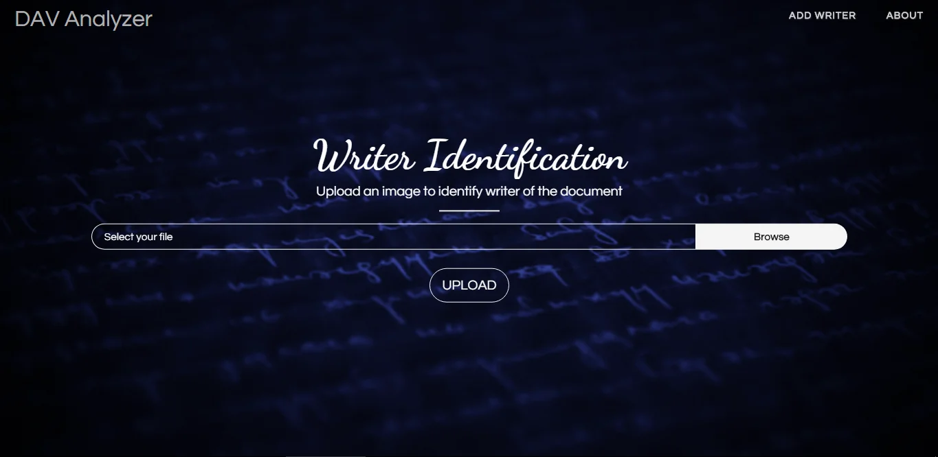 Writer Identification